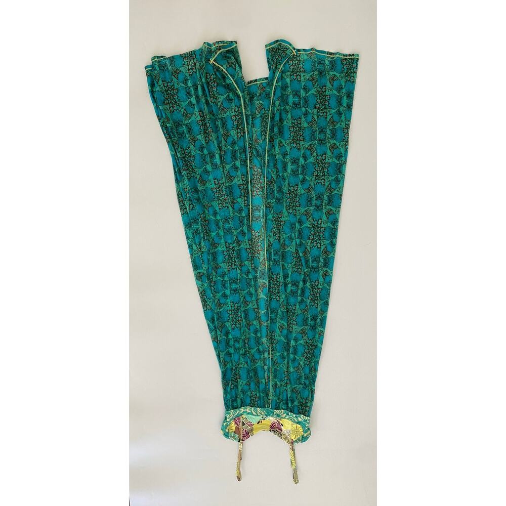 Maaji Teal Printed Midi Dress with Floral Bust - Picture 6 of 15